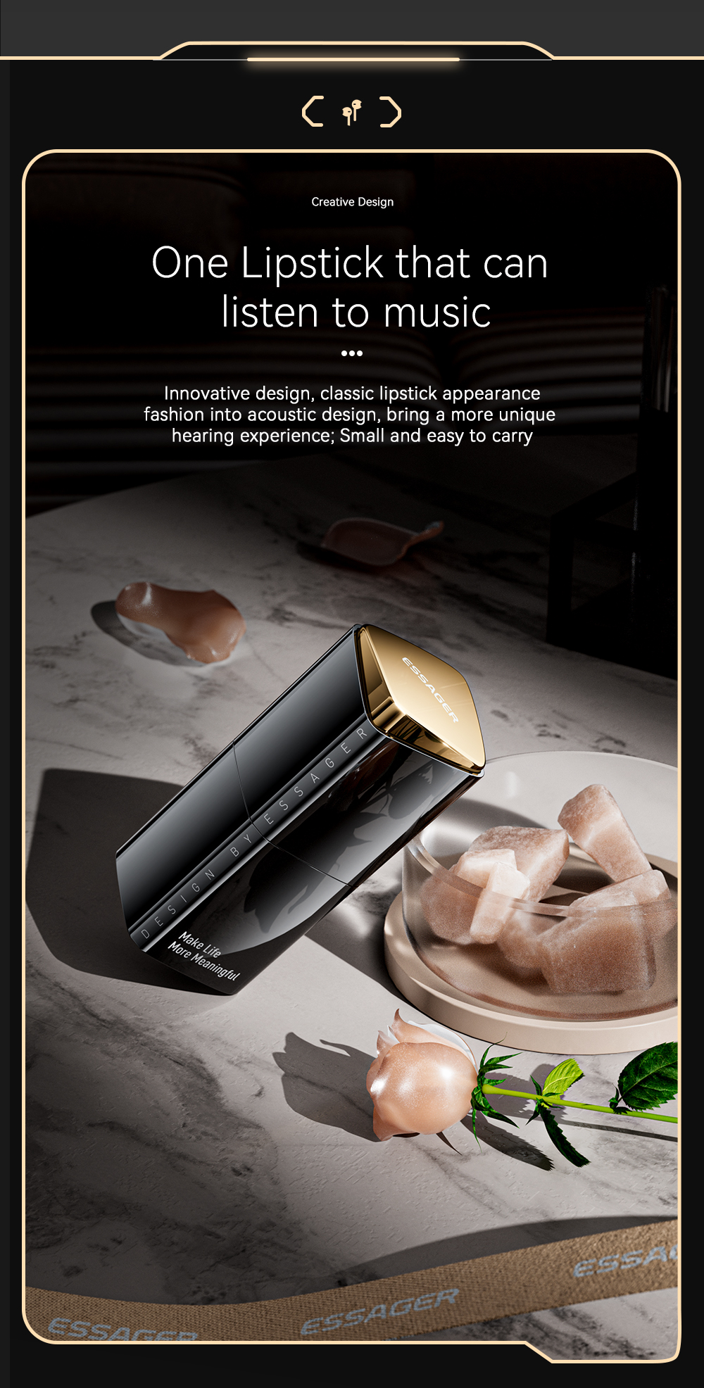 ESSAGER HE-006 Series TWS Wireless Earbuds BT5.3 For Android