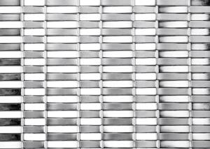China AISI316 Sunshade Woven Wire Mesh Panels Facade wholesale