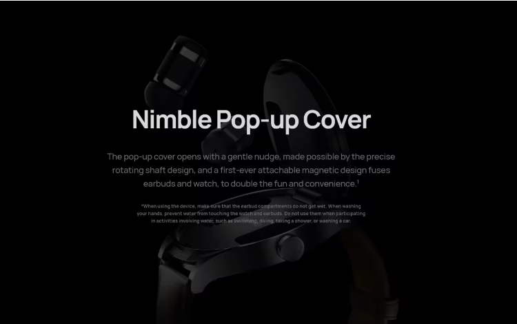 HUAWEI WATCH Buds Earphone SmartWatch 2-in-1 Noise Reduction Call Blood Oxygen Monitoring Men Women Sports Bracelet