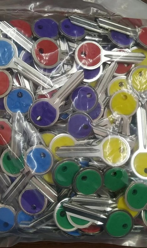 The padlock UL050 blank key at prices with Customized Logo within your budget