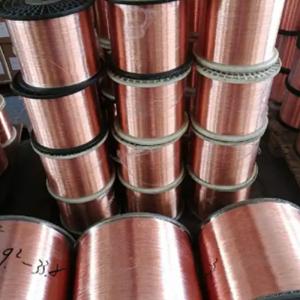China 65% Copper Coated Aluminum Wire CCC 0.12mm - 2.05mm For CCTV Cable wholesale