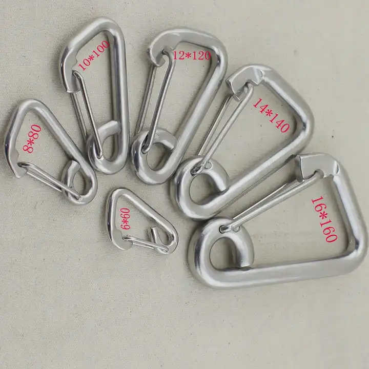 Polished Finish Spring Snap Hook The Ultimate Gear for Hiking and Climbing Adventures