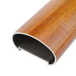Interior Aluminum Handrail Profiles Porch Gold Railing Stair Smooth Surface
