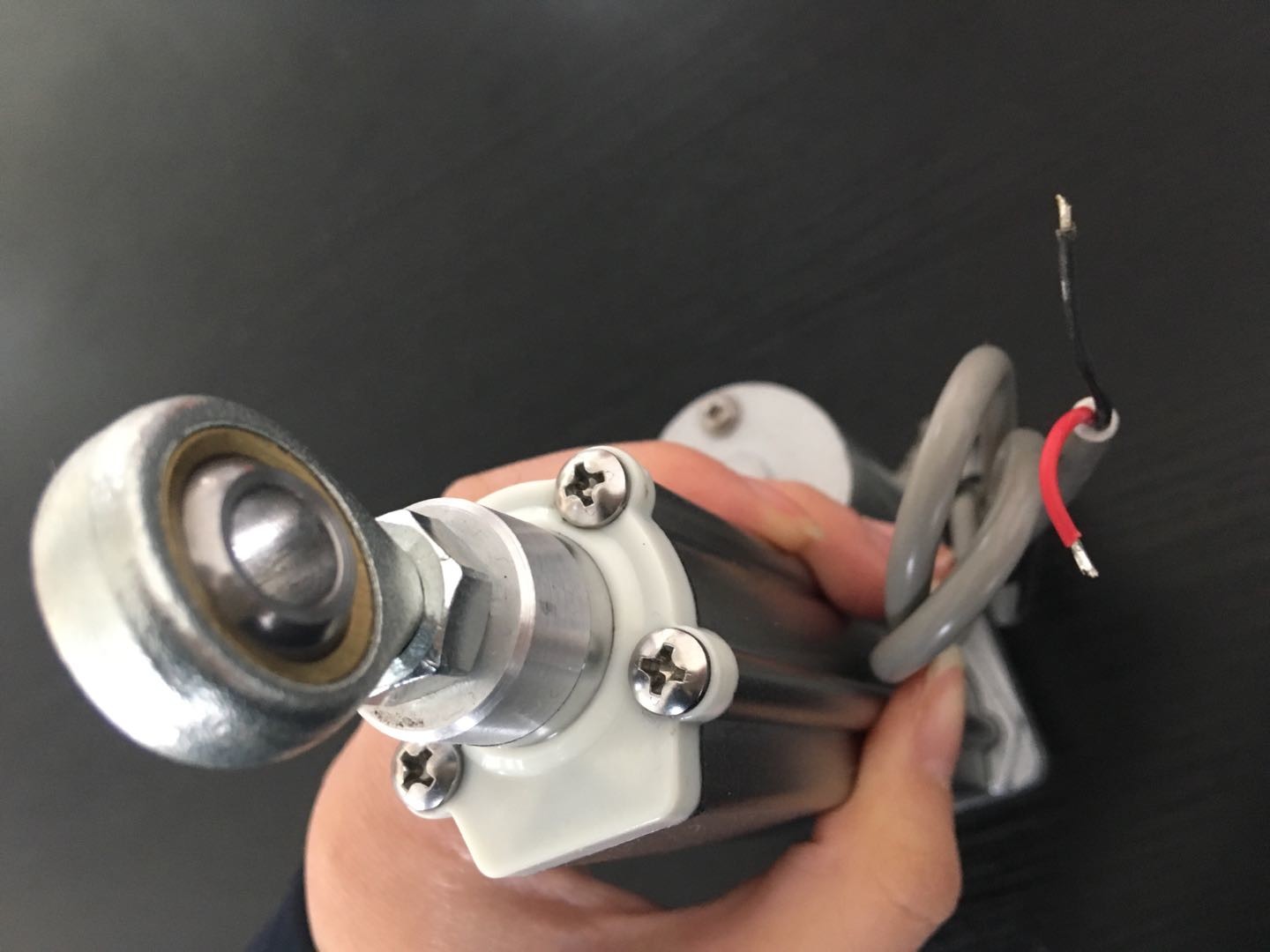 150mm stroke linear actuators 12v, brushed dc motor electric actuator with high waterproof appearance