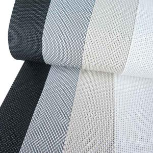 China Waterproof Sunscreen Roller Blinds Fabrics UV Proof Flame Retardant wholesale