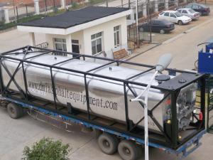 China Standard 40FT Bitumen Heating Tank Heavy Oil Asphalt Storage Tank Container wholesale