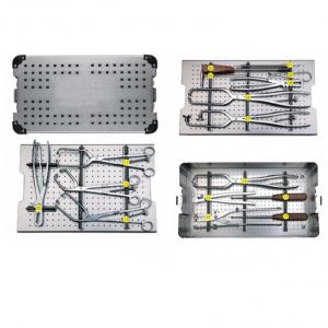 China Reconstruction Plate Kit Orthopedic Surgical Instrument Box on sale