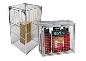 China Outdoor Gas Cylinder Cages Safety Cages For Gas Bottles OEM / ODM Welcome wholesale
