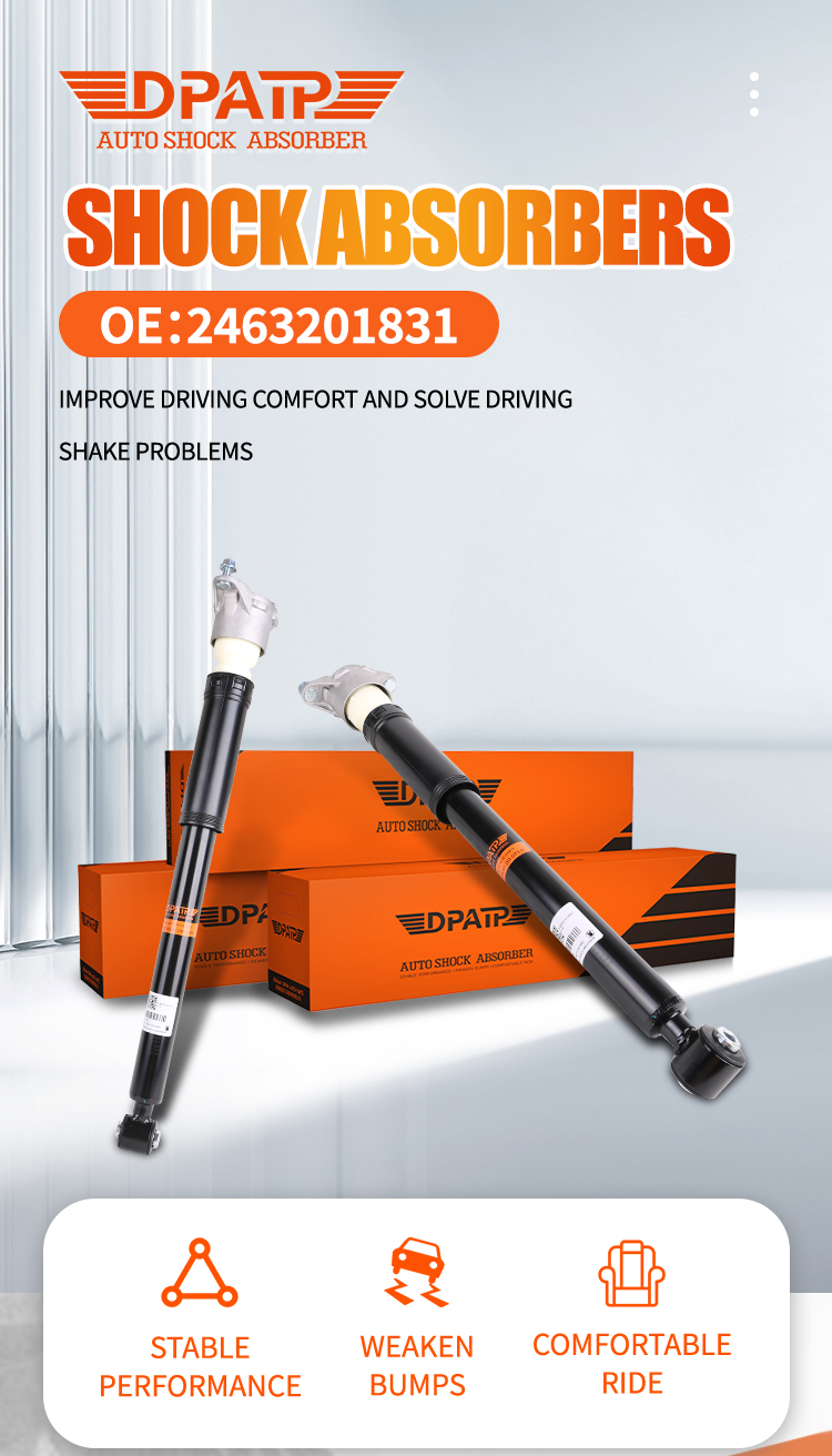 Rear Left Right Air Assisted Shock Absorbers For Mercedes Benz W246/176/180 200 250 160 220