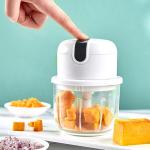 Portable Food Chopper Grade Electric Mini Garlic Chopper With USB Charging