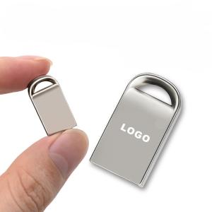 China Metal Mini USB Flash Drive Promotional Flash Disk Logo Customized wholesale