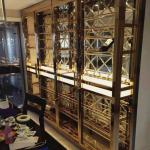 1219mm Stainless Steel Screen Partition Interior Living Room Divider For Luxury