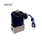ZCT Lpg Gas Solenoid Valve Stainless Steel High Temperature Resistant 220VAC