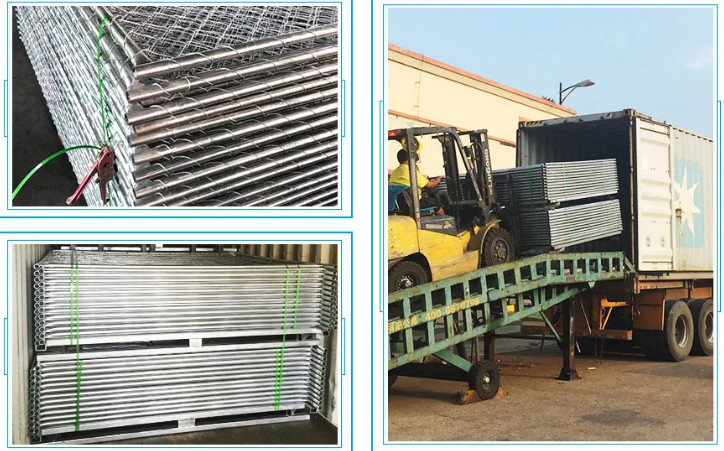 Galvanized 4mm Diamond Chain Link Fencing 60*60mm Mesh