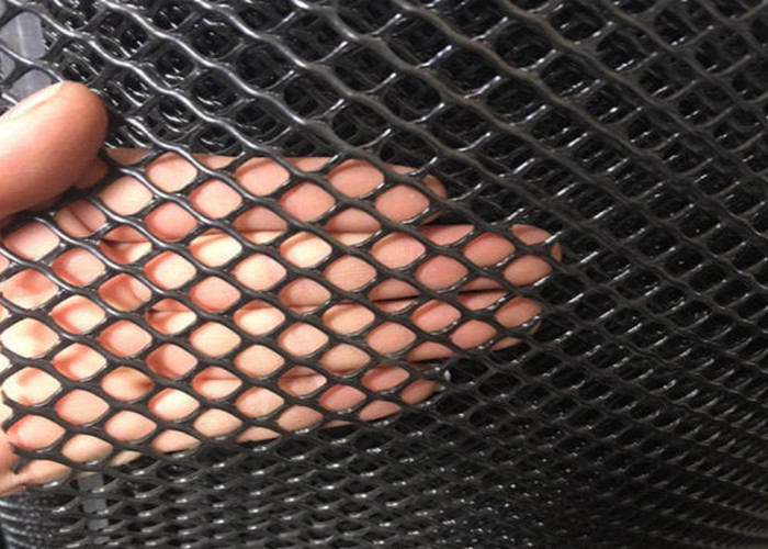 1.2mm hole White Extruded Plastic Netting Mesh