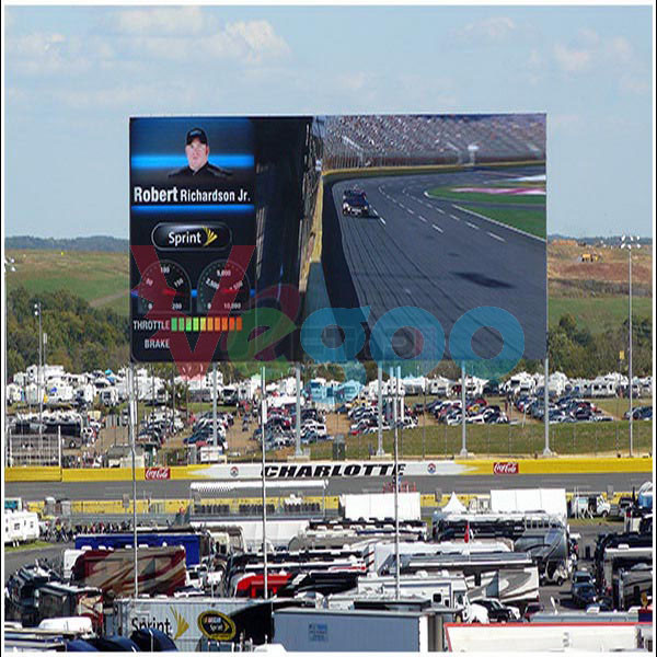 High Definition Ultra Thin Lightweight P8 Outdoor Full Color LED Display 9500K - 11500K