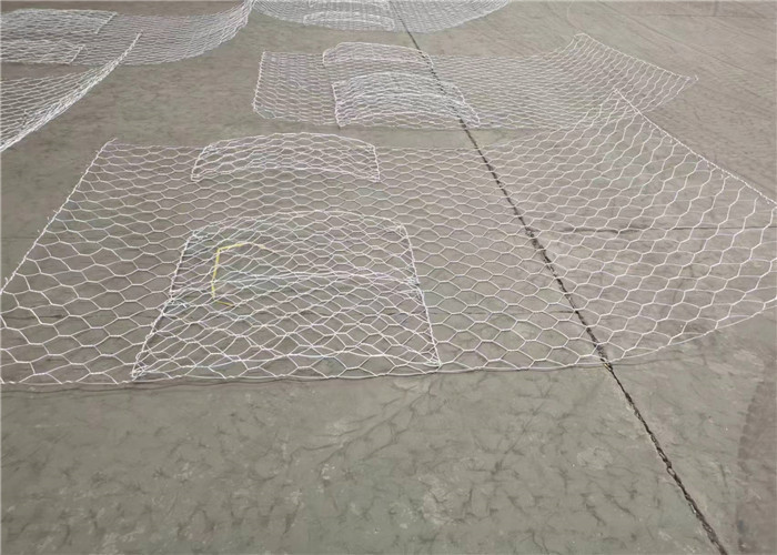 Galvanized Gabion Box Hexagonal Gabion Iron Wire Mesh Woven Gabion Net For Landscaping