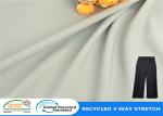 Recycled 100D 4 Way Stretch Pet Waterproof Spandex Fabric