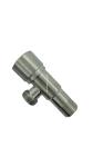 Bathroom Faucet Angle Valve Chrome Stainless SUS 201 Male Connection