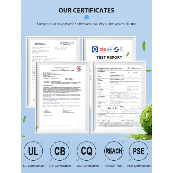 2000mAh Li Polymer Battery Pack 654460 3.7V Polymer Battery With JST Connector