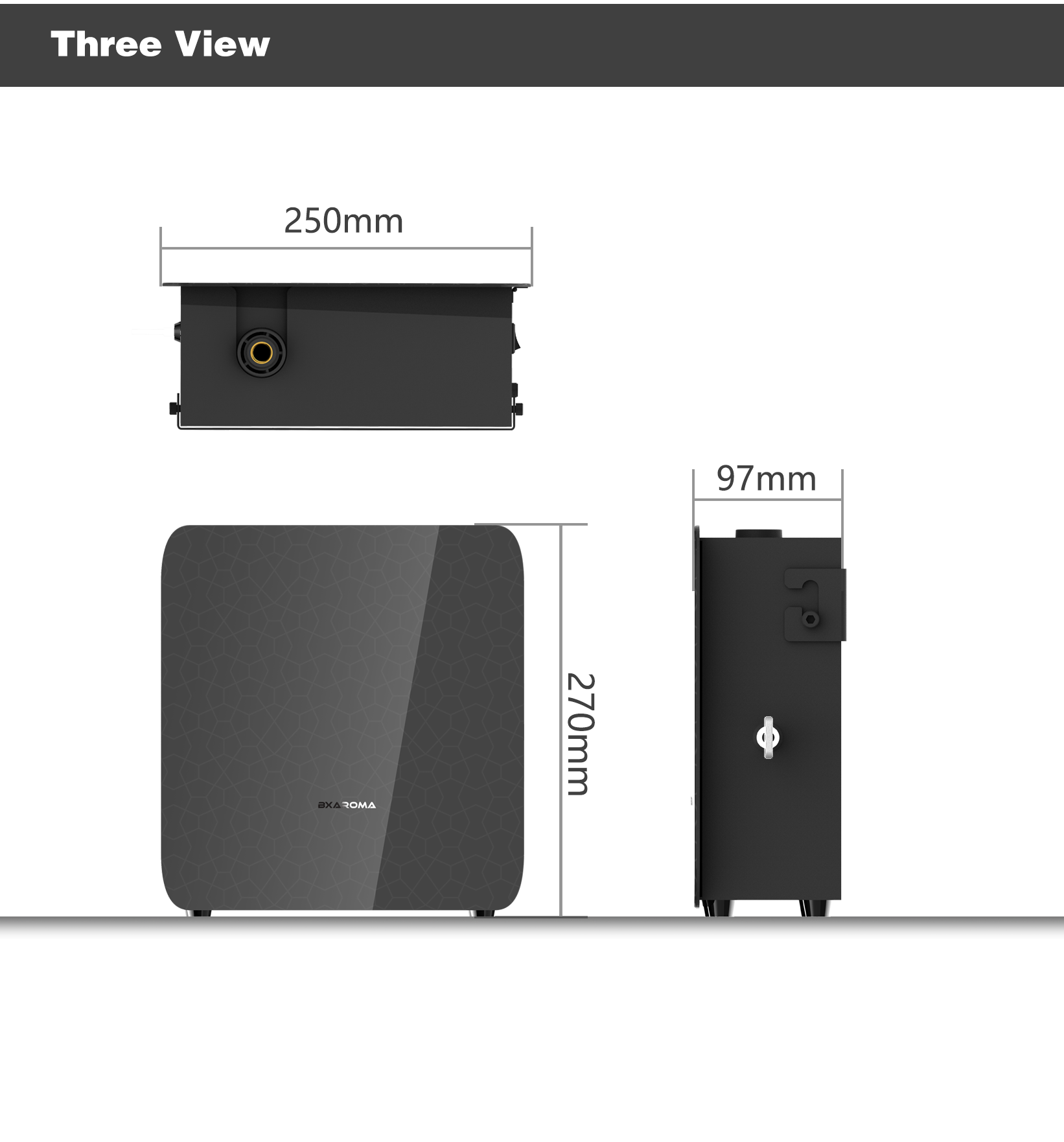 X1000 Electric Scent Diffuser Machine Metal Scent Machine Oil HAVC