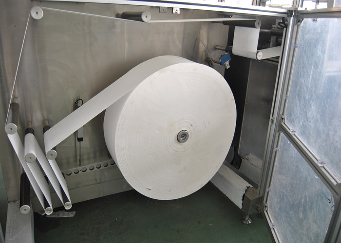 Horizontal Mask Pack Machine Three Side Sealing Flat Bags Energy Saving