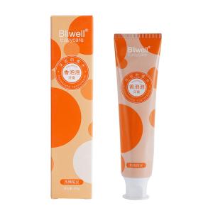 China Customized Orange Fruit Flavor Toothpaste Anti Cavity Freshing Breath wholesale