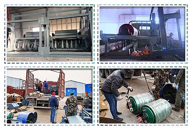 Simple Inclined Belt Conveyor , Crushed Stone Easy Loading Heavy Duty Conveyor