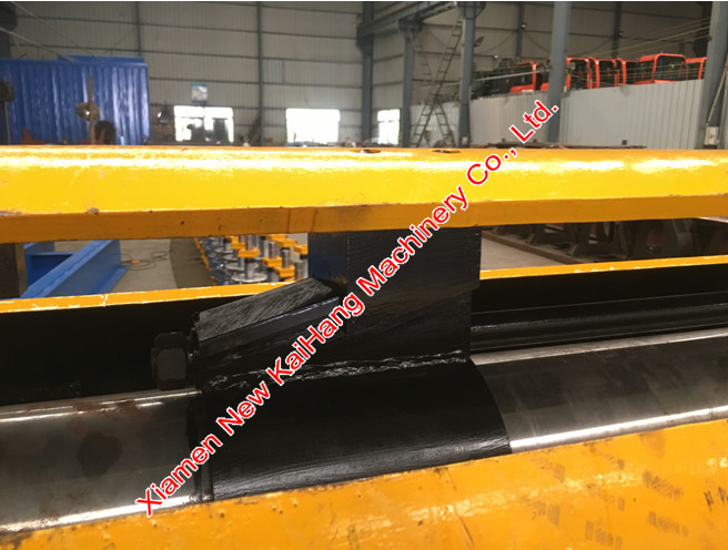Hydraulic de-coiler with coil car for 1500mm wide coil width roofing/ deck machine/ cut to length line, 10mt capacity