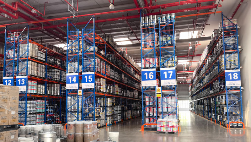 VNA Rack Or Very Narrow Aisle Rack High Density Warehouse Storage Racking