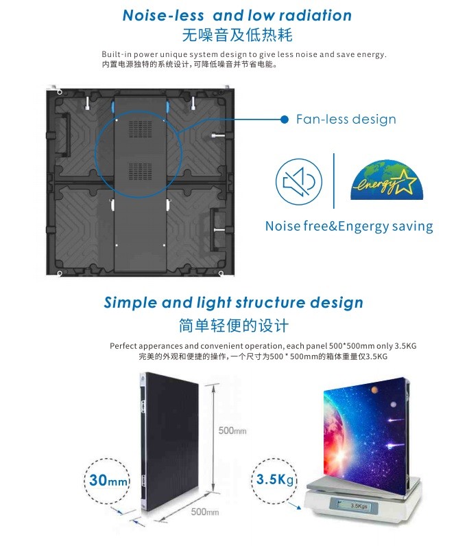 1000 Nits Indoor Stage LED Display Screen P4 Full Color SMD 2121
