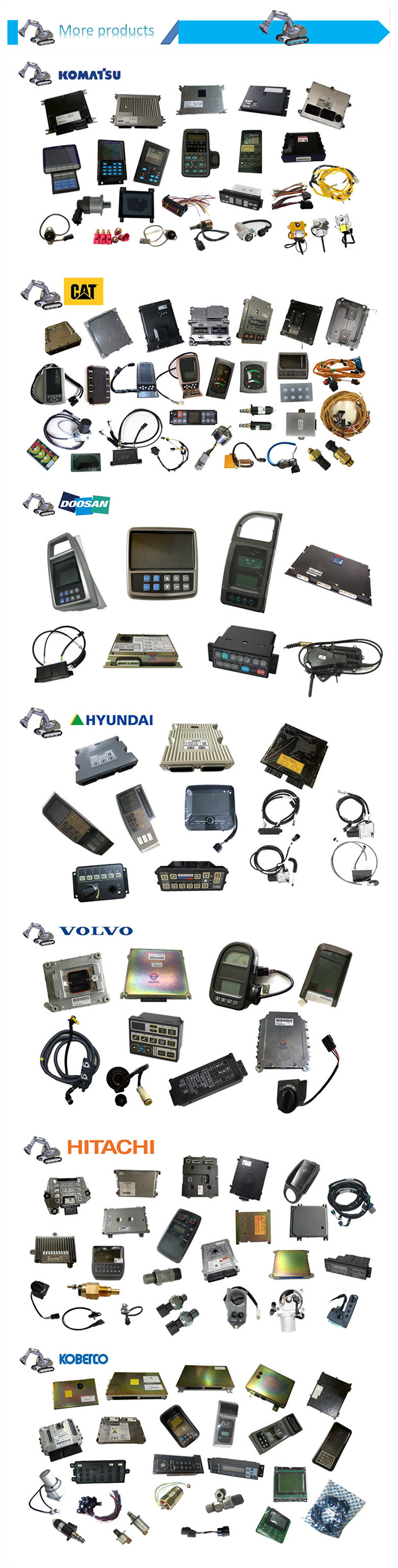 Original SK130-8 SK140-8 Excavator Engine Controller D04FR-002825 Program Included