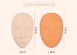 5D Harmless Eyebrow Microblading Practice Skin For Tattoo Traning