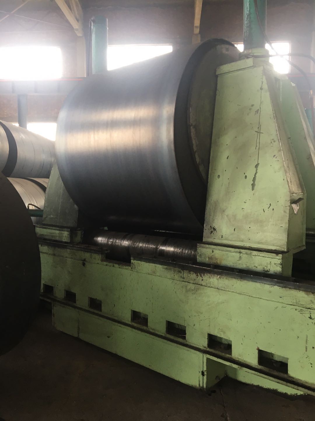 Natural Oil And Gas Tube Mill Machine , API Standard Spiral Welded Tube Mill