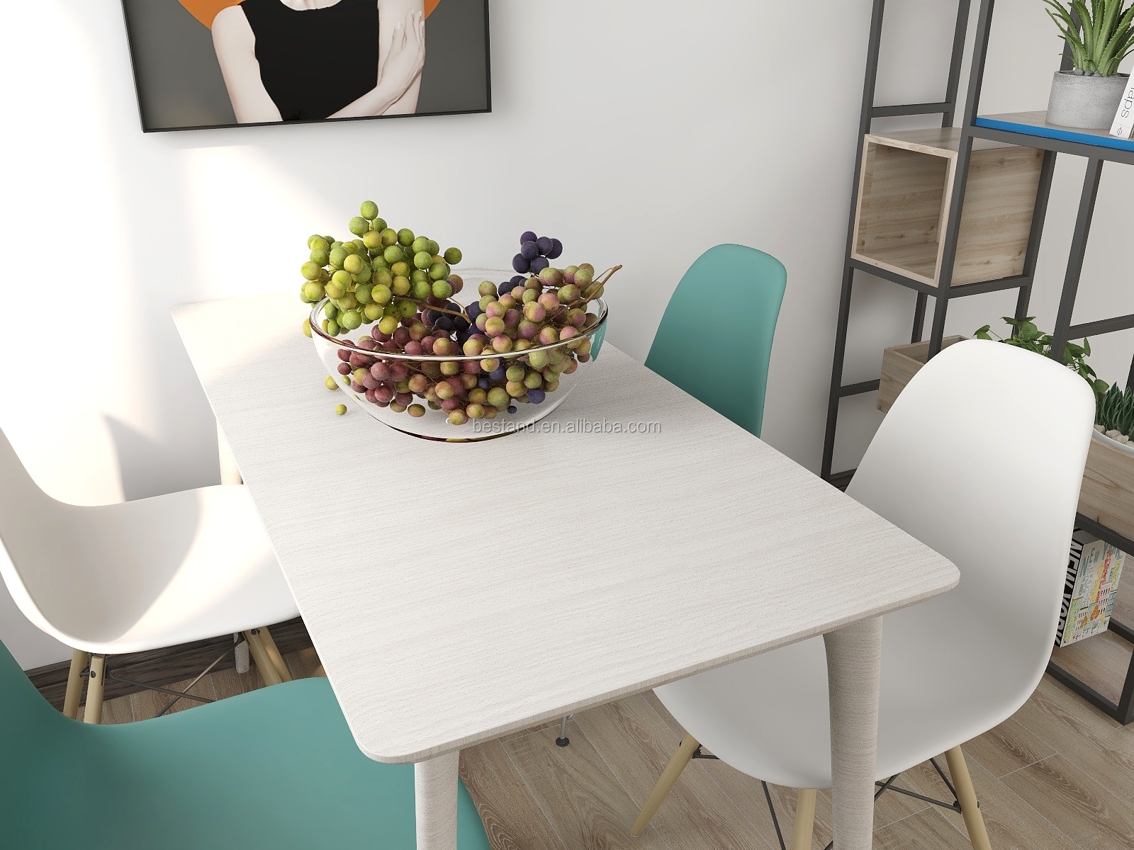Nice Designs 3D Texture Vinyl Wall Paper for Kitchen Modern Design Self-Adhesive Wallpaper