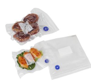 China Reusable Plastic Resealable Sous Vide Bags Vacuum Zipper Bags wholesale