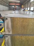 Soundproof Acoustic Sandwich Panel Rockwool Glass Wool Sound Absorbing Thickness