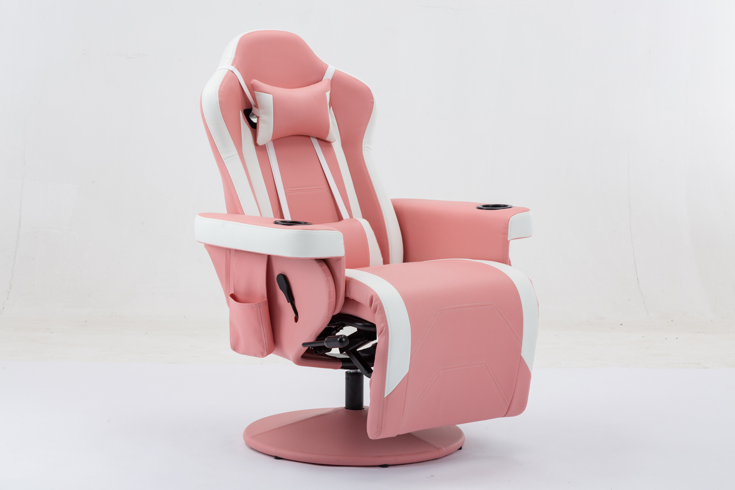 Iron Metal Japanese Design Lazy Boy Gamer Sofa Recliner Rocker with Swivel Gaming Chair
