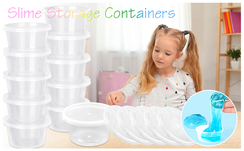 slime storage containers