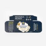 Black Recycled 300gsm Cosmetic Paper Box With Spot UV Printing