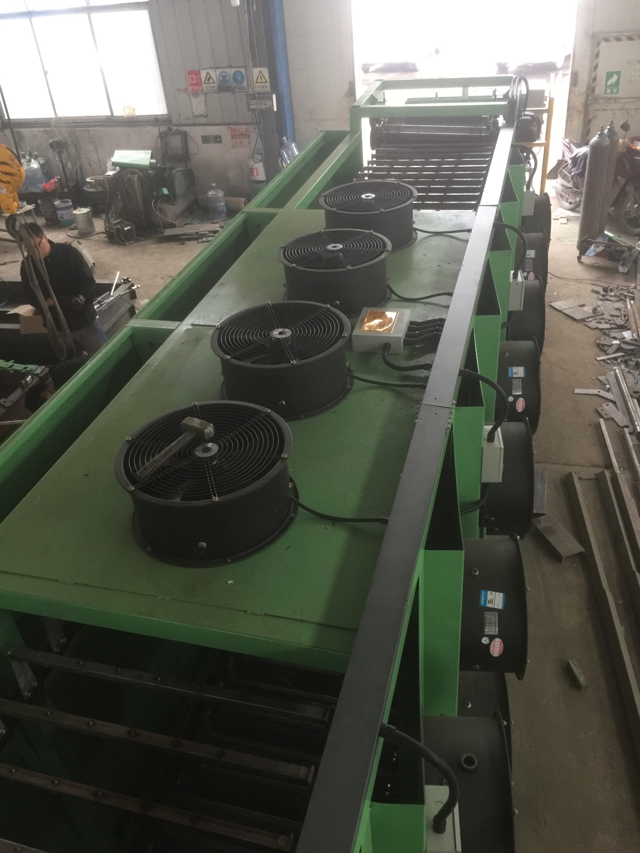 Steel Electric Drive Batch Off Cooling Machine With 2 Years Warranty