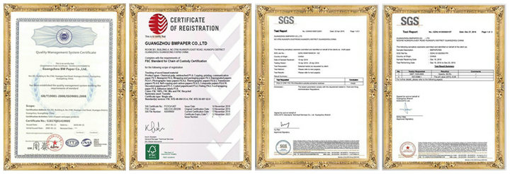 FSC Certificate High Smoothness Coated Art C2S Couche Paper For Poster