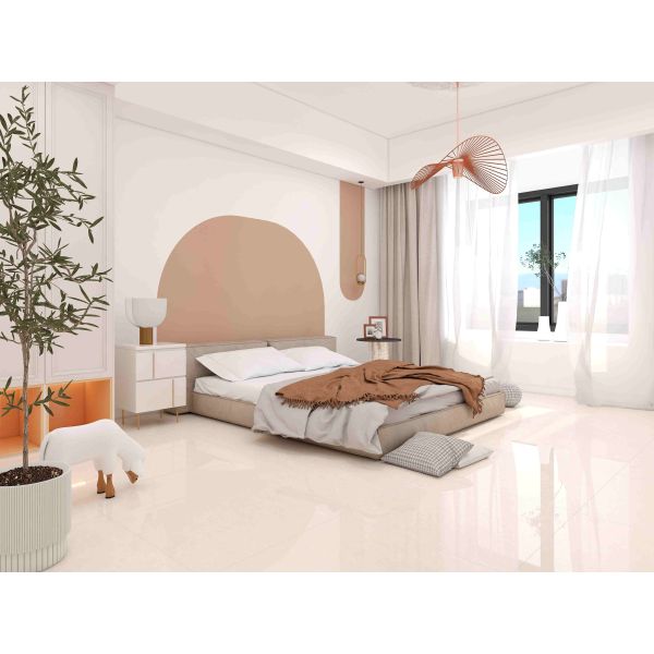 Hot Sale Yellow 600 X 600mm New Design Wear-Resistant Marble Full Body Porcelain Indoor Floor Tile