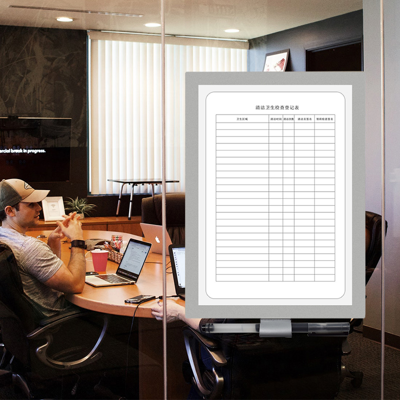 Removable Adhesive Magnetic Document Holder RFW1908