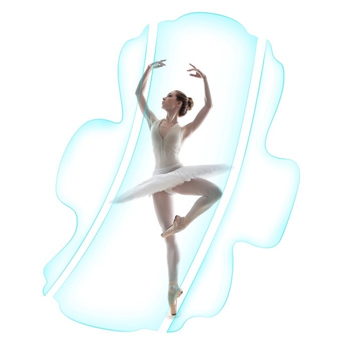 Disposable Incontinence Ladies Air Laid Paper Sanitary Pad