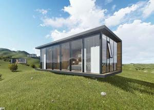 China Cosy Luxury Modern Prefab Houses Sound Insulation Prefab Mobile Homes wholesale
