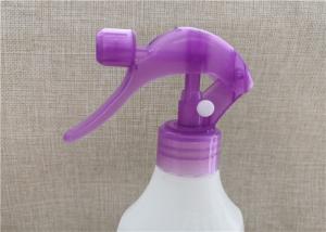 China Purple Color 24 410 Trigger Sprayer , Spray Bottle Tops 0 . 6CC Dosage Output wholesale
