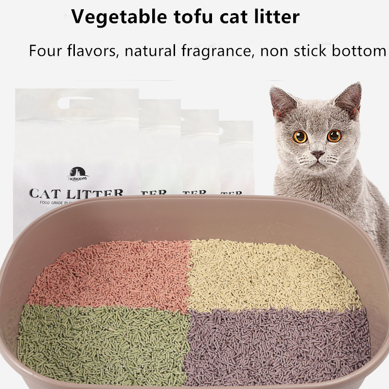 Tofu Cat Litter 6L Multi Flavor Deodorizing Degradable