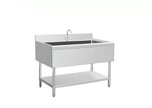 China Durable CE 0.8mm Commercial Stainless Steel Sink wholesale