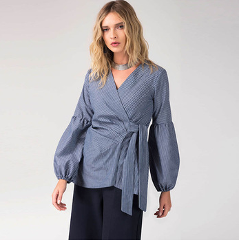 2018 Linen Fabric Shirt For Women